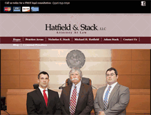 Tablet Screenshot of hatfieldandstack.com